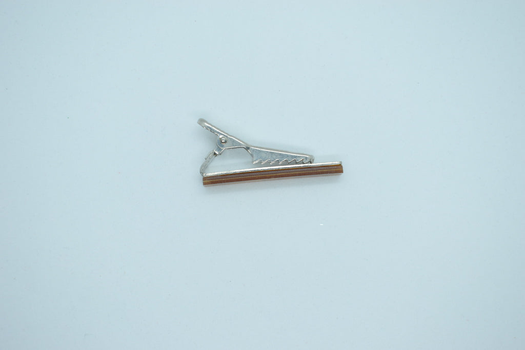 Minimalist Wood Tie Clip