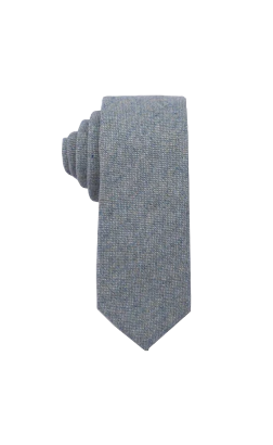 Aqua Haze Wool Tie