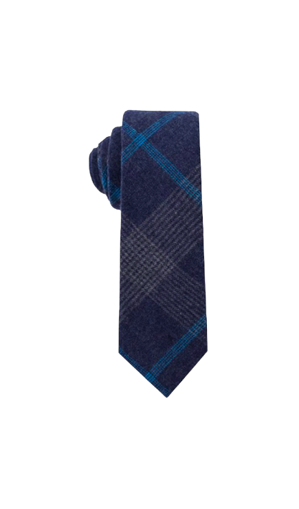 Diamond-Bluegrey Cotton Tie
