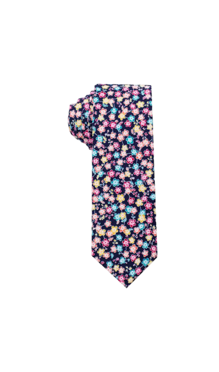 Floral Rush Cotton Tie