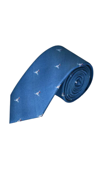 Sailor's Light Blue Silk Tie