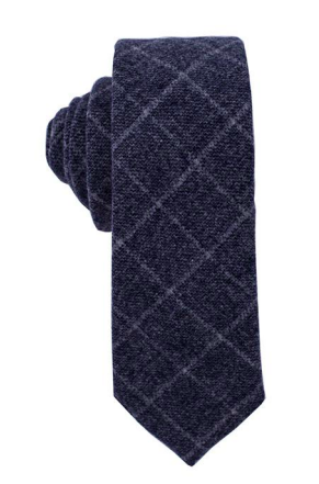 Navy Blue Checkers