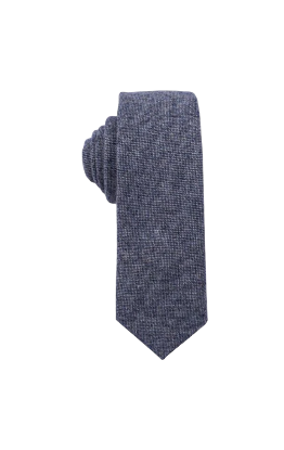 Slate Woven Wool Tie