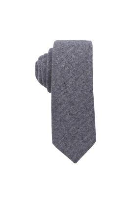 Smokey Mist Wool Tie