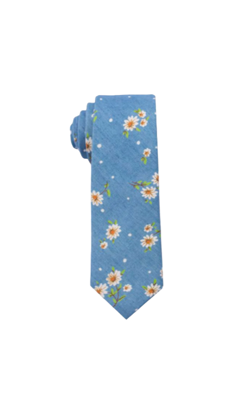 Gorgeous Daisy Cotton Tie