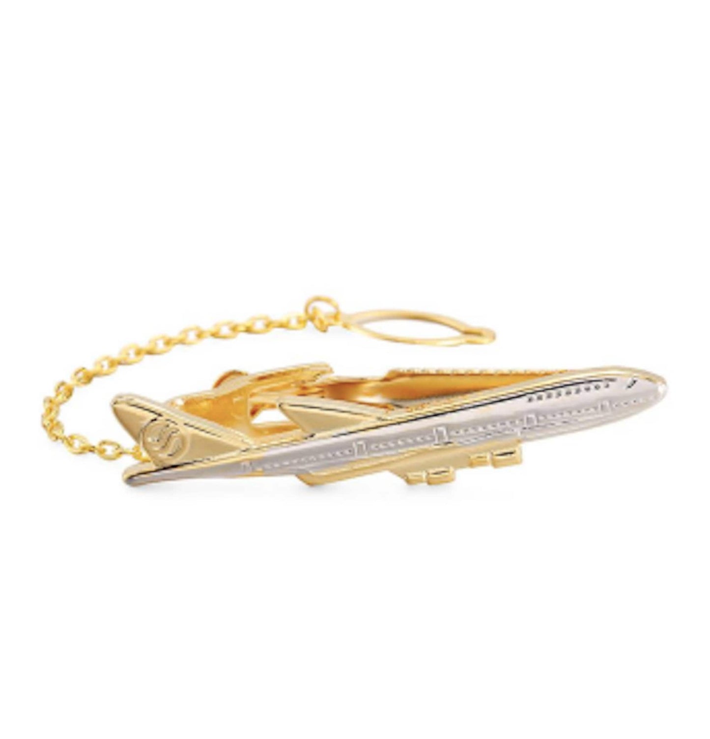 Golden Wings Tie Clip